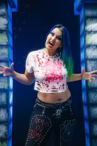 Image 6 of Small Delilah Bon Distressed Tee