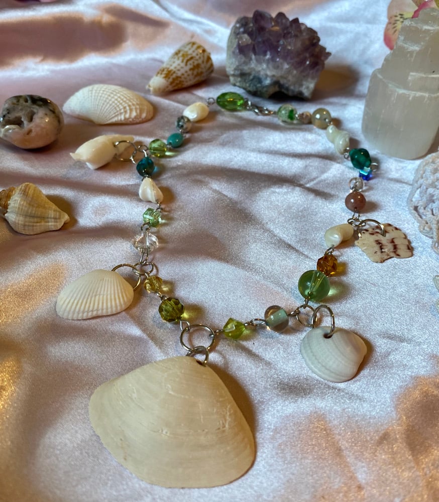 Image of Seashell Charm Necklace 