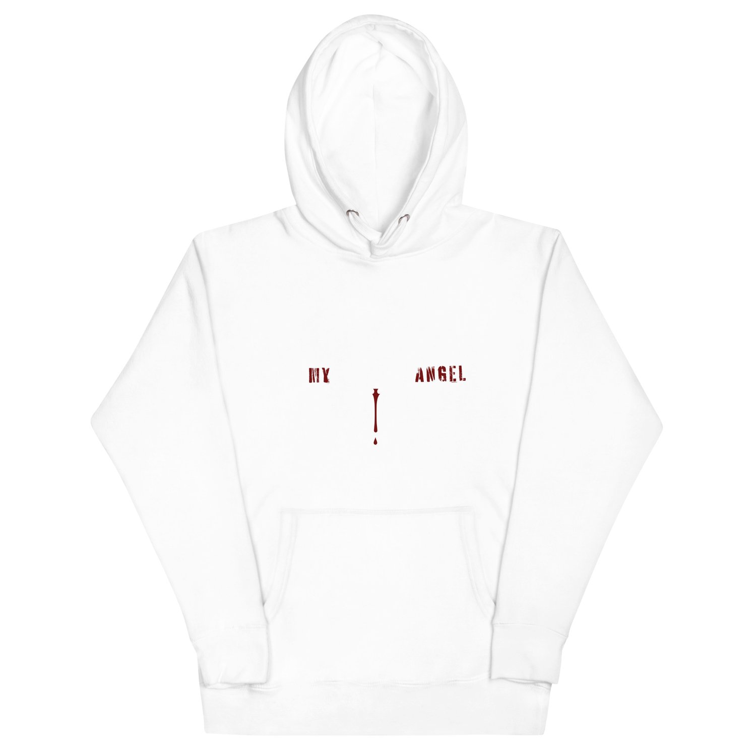 Image of My angel white wings officially licensed under your scars Unisex Hoodie