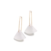 Image 1 of Rose Quartz Earrings No. 1