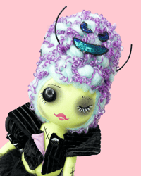 Image 1 of RESERVED FOR TAMARA MEDIUM SPOOKY ART DOLL 