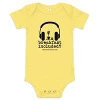Image 1 of Baby Onesie – Black Print