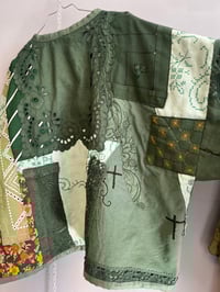 Image 17 of Sunday puzzle jacket, green (xs-xxl)