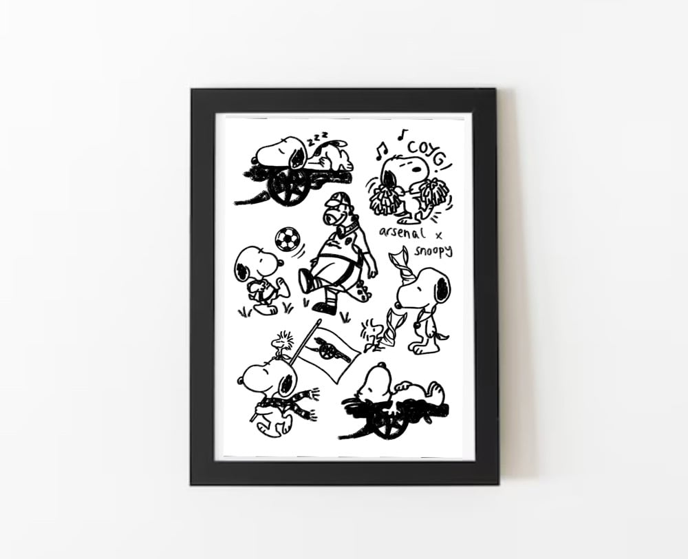 Arsenal x Snoopy | Lucky Cowboys Merch