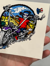 Grateful Dead 1989 Enjoying the Ride Desert 5" Sticker