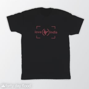 Image of Mens Black Tee-Shirt