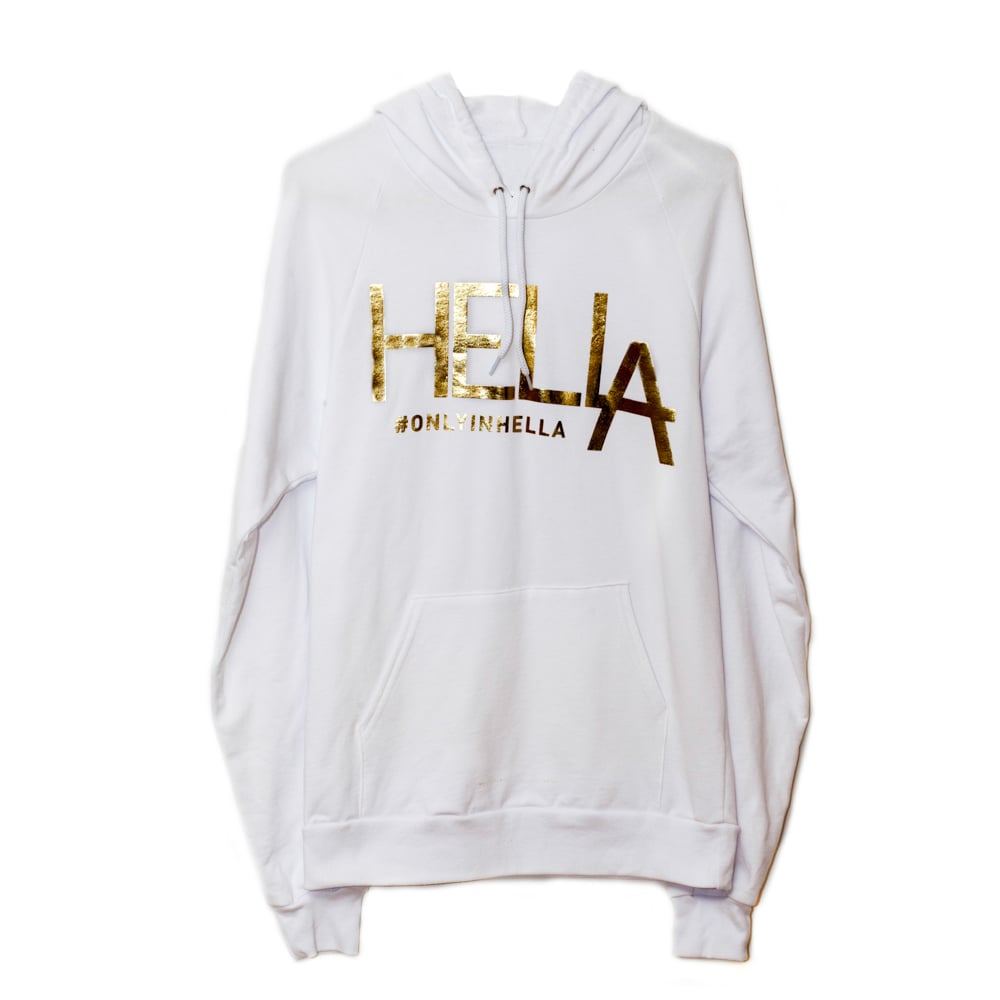 Image of White HelLA Sweatshirt