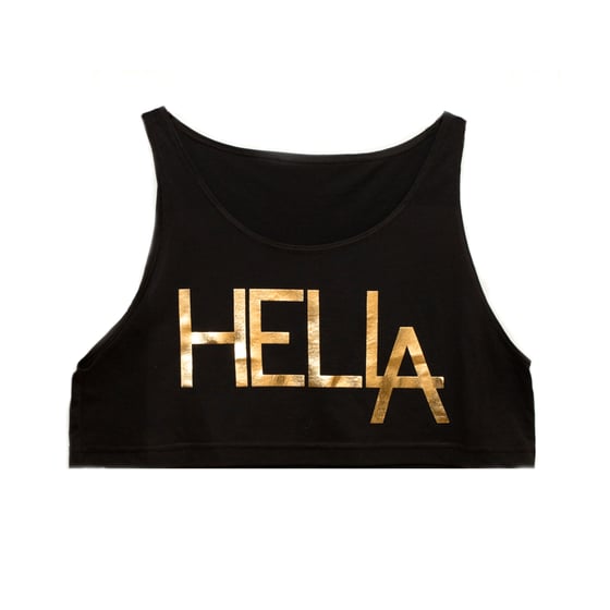 Image of Black HelLA Crop Top