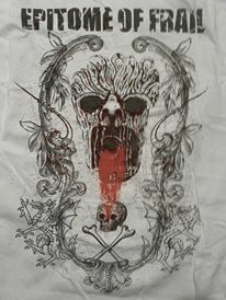 Image of White "Skull" Shirt