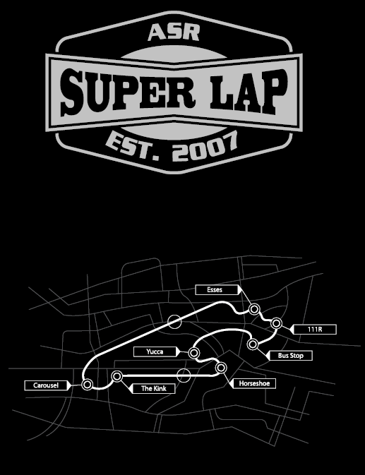 Image of ASR Super Lap black on grey