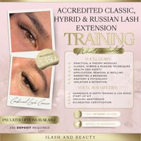 Image 1 of Lash Extension Accredited Course - Classic, Hybrid and Russian