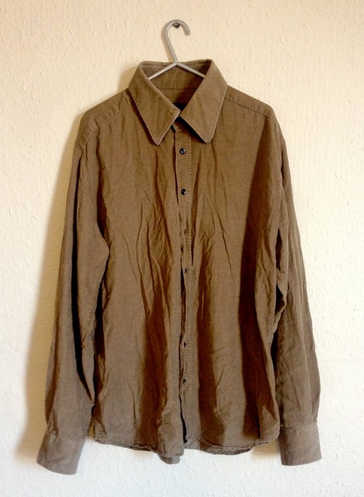 Image of Brown Corduroy Shirt