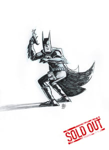 Image of Batman (original ink artwork)