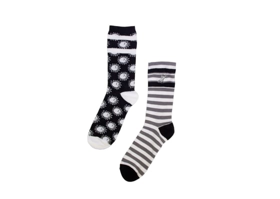 Image of Colonial Socks (Blk/Wht/Gry)