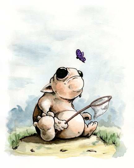 Untitled Monster #3 - Archival Giclée Print