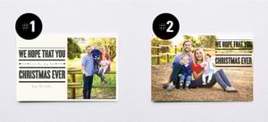 Image of "Tribal" Custom Christmas Card