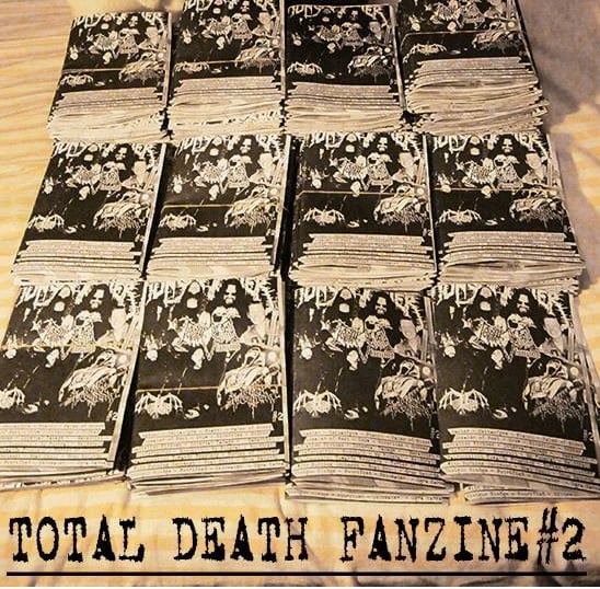 Image of TOTAL DEATH ZINE #2(with free cd)