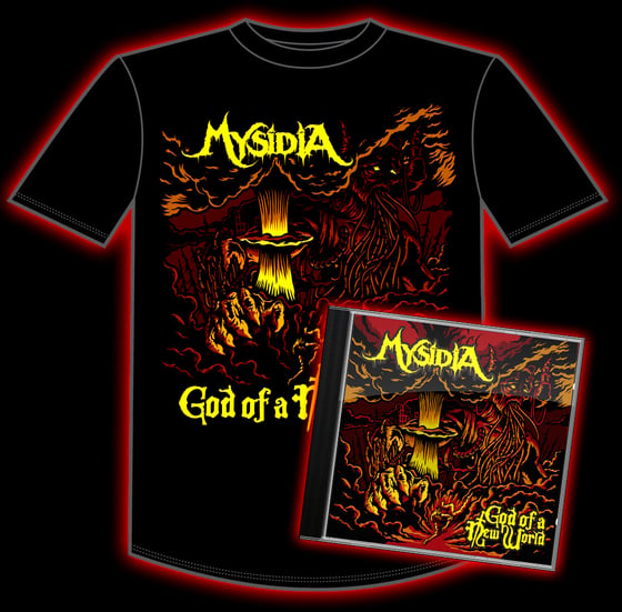 Image of "God of a New World" Shirt and CD Bundle