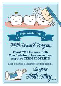 Tooth Fairy Card