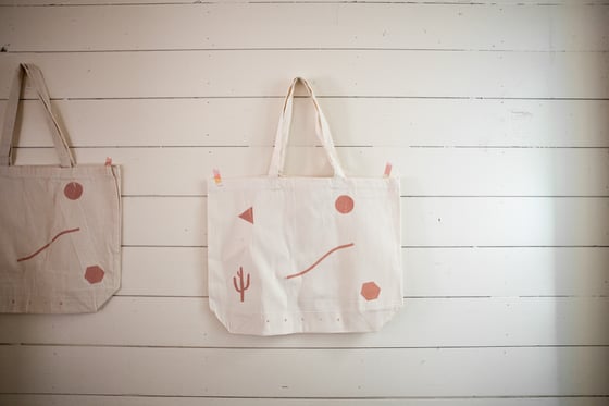 Image of Feliz sale tote bag
