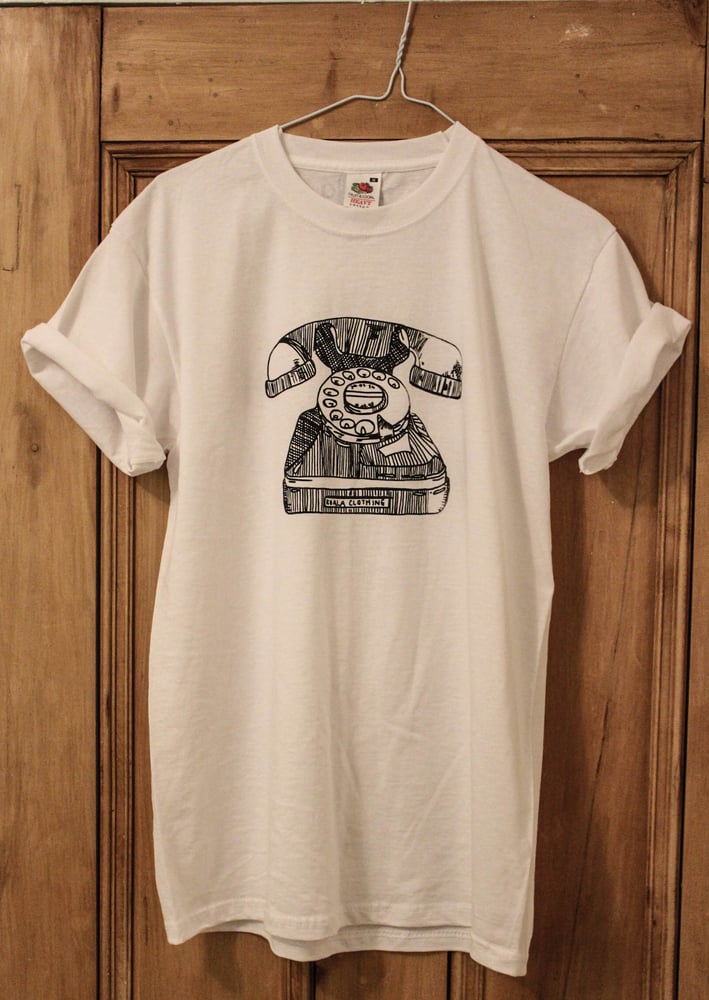 Image of Telephone Tee (White)