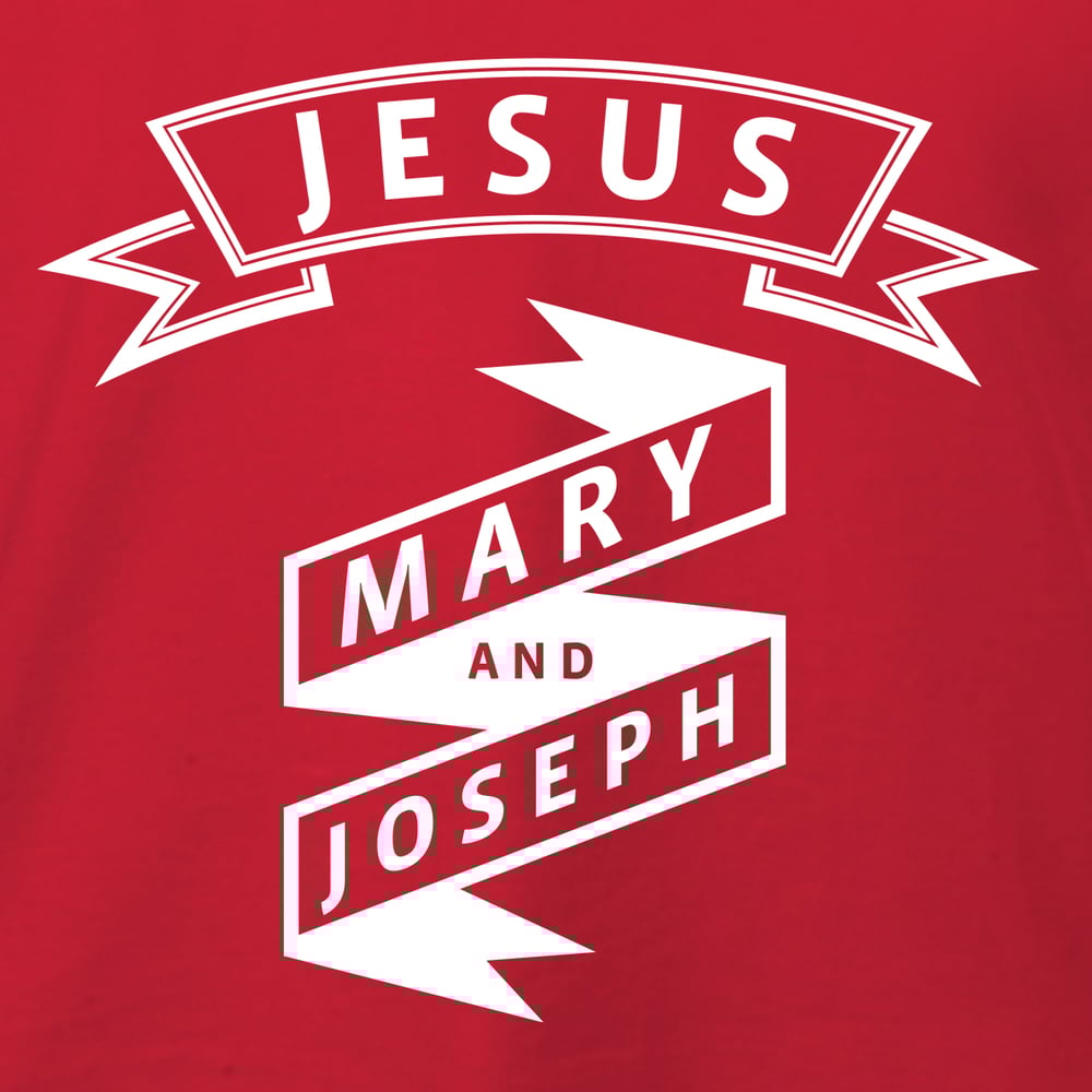 JESUS MARY and JOSEPH TShirt / Grand Grand JESUS MARY and JOSEPH TShirt / Grand Grand