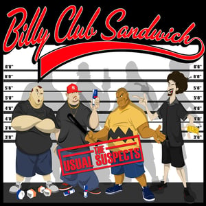 Image of BILLY CLUB SANDWICH "Usual Suspects" CD