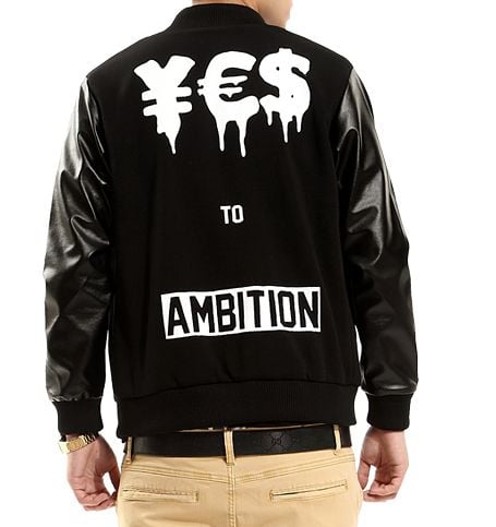 ambition leather jacket