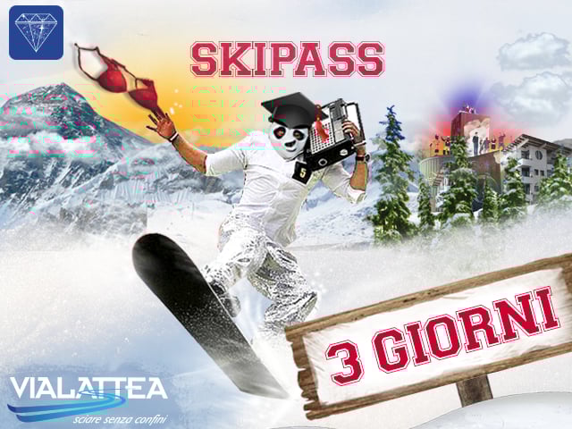 Image of Skipass 3 giorni Vialattea