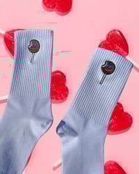 Image 3 of Paleta Payaso - Women’s Embroidered Socks