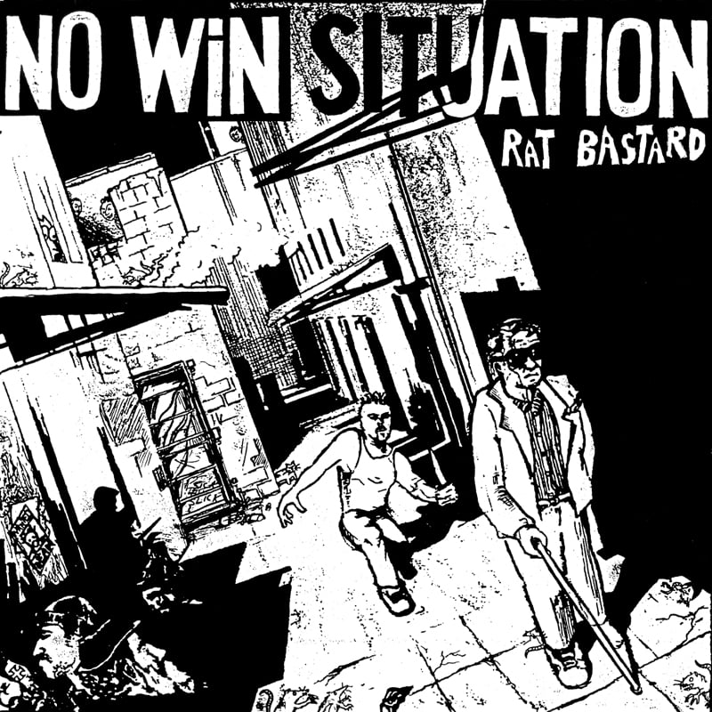 Dead City Merchandise No Win Situation Rat Bastard 7 Vinyl Dead City Merchandise No Win Situation Rat Bastard 7 Vinyl