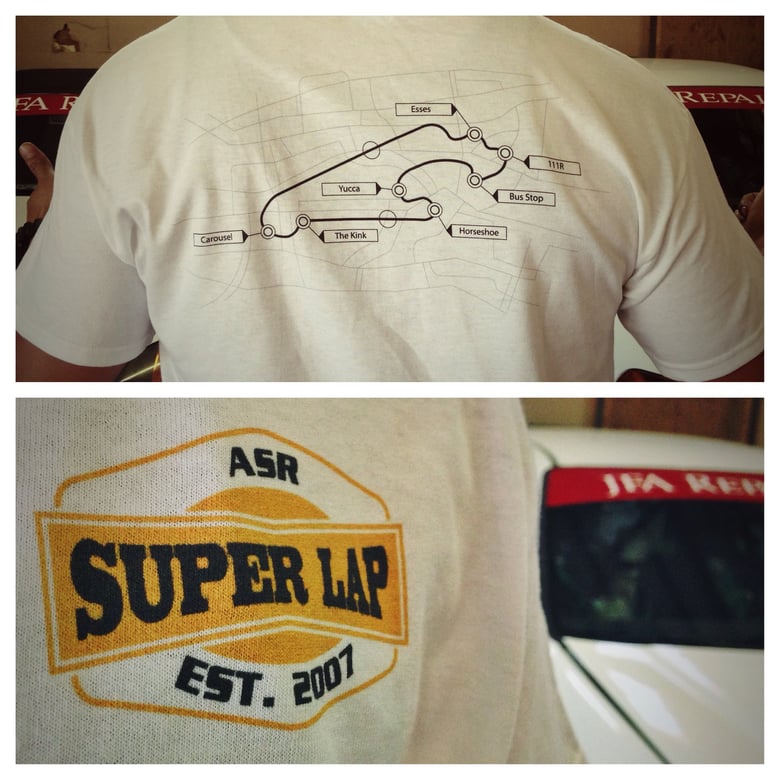 Image of ASR Super Lap gold on white