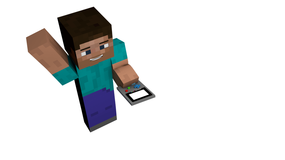 Image of Minecraft 3D Character Render
