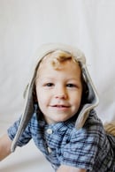 Image 2 of COZY pilot hat pattern