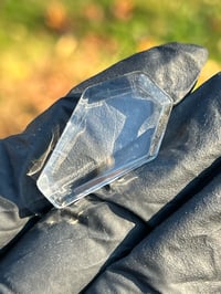 Image 2 of Faceted Coffin Pocket Vibes Crystal