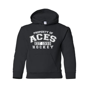 Image of Youth Aces Hockey Pullover Hoodie