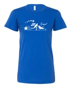 Image of Ladies Team Hoyt Royal T-Shirt Bella 6004