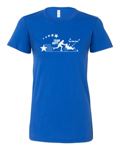Image of Ladies Team Hoyt Royal T-Shirt Bella 6004