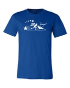 Image of Mens Team Hoyt Royal Blue Ringspun T-Shirt CV3001