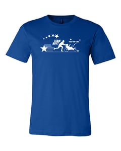 Image of Mens Team Hoyt Royal Blue Ringspun T-Shirt CV3001