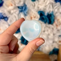 Image 1 of Opalite Heart Worry Stone