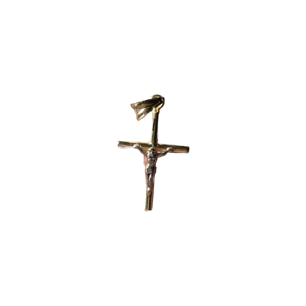 Image of The 14k Gold Cross Pendant 