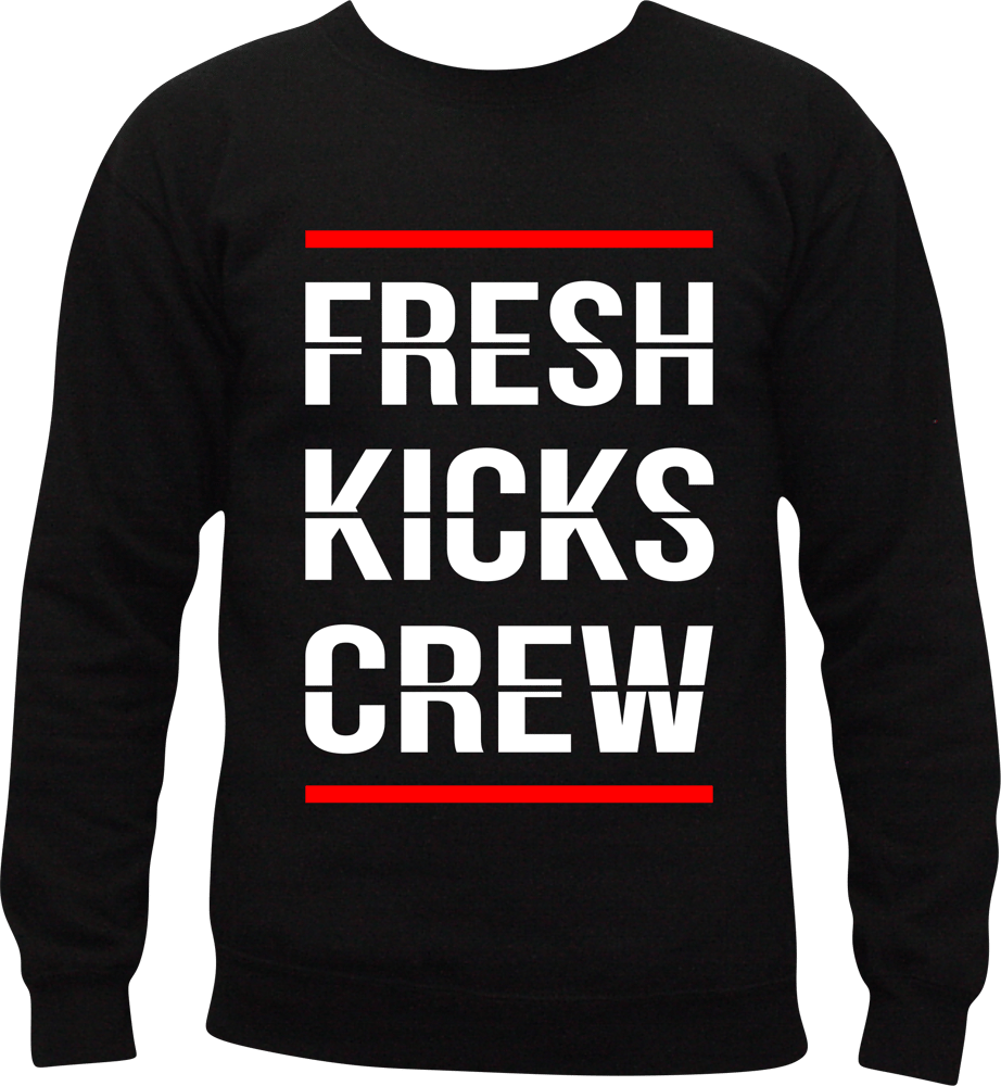 Image of Fresh Kicks Crew "Fresh Kicks Crew" Crewneck (UNISEX)