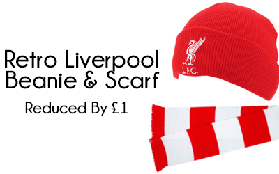 Image of Retro Liverpool Scarf/Beanie