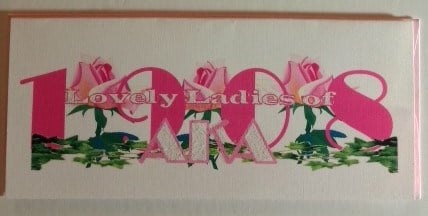 Image of Alpha Kappa Alpha (AKA) Greeting Cards