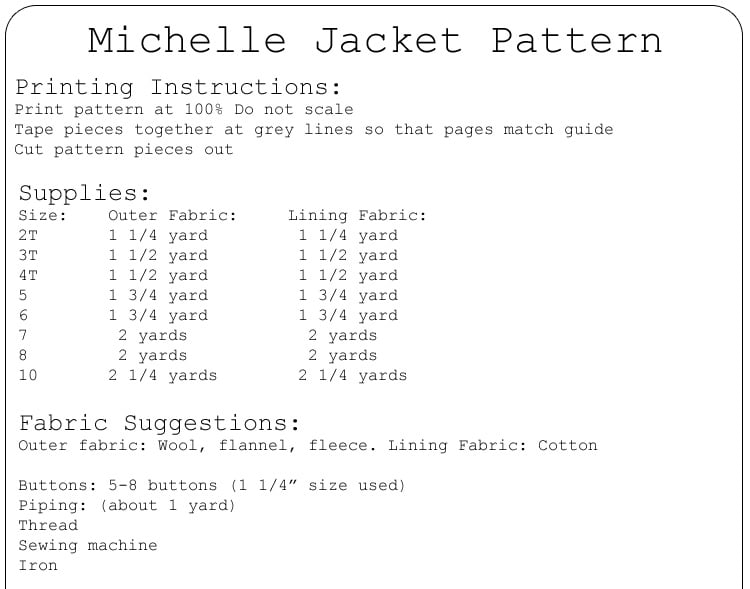 The Michelle Jacket