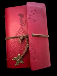 Image 4 of Journal Set With Red Butterfly Pen