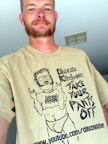 Image of Take Your Pants Off T-Shirt [Tan]