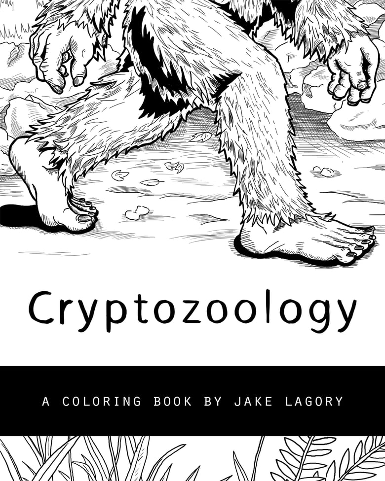 Image of Cryptozoology Coloring Book