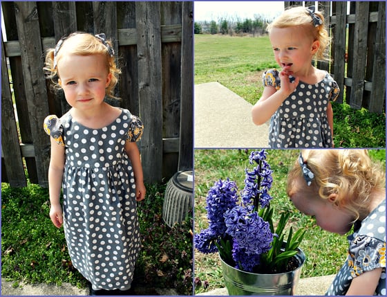 Image of Little Miss Dress-  PDF pattern